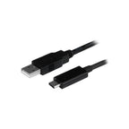 StarTech 1M Usb2.0 To USB-C 2.0 Cable, TB 3 Compatible, Black, Ltw