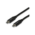 StarTech 2M USB-C 2.0 Cable, 5A Pd, TB 3 Compatible, Black