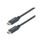 StarTech 1M USB-C 2.0 Cable, TB 3 Compatible, Black, Ltw