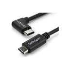 StarTech 1M 3 Ft Right Angle USB-C Cable, M/M, USB 2.0 Ltw