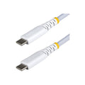 StarTech 3M (10Ft) White USB-C Charging Cable, USB C Cord, 60W/3A Pd, Ltw