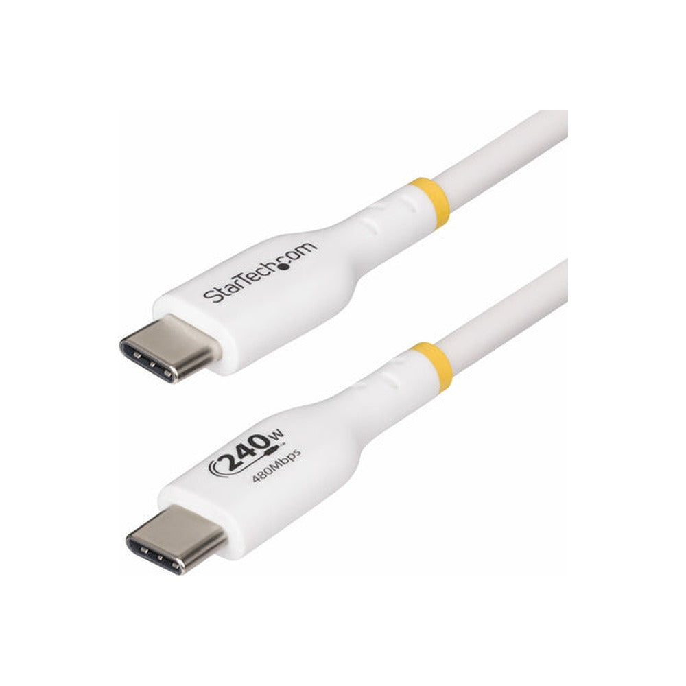 StarTech 10Ft (3M) USB-C Charging Cable, Charge & Sync, 240W (5A) Pd Epr, USB 2.0 Laptop C