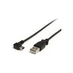 StarTech 1.8M/6Ft Mini Usb2.0 A To USB Mini-B Cable, M/M, Right Angle, Ltw