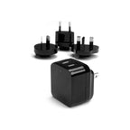 StarTech Dual Port USB Wall Charger 17W/3.4A Travel Charger 110V/220V 2Yr