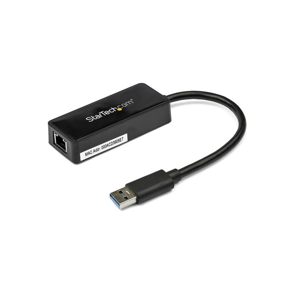 StarTech USB 3.0 To GbE Nic Network Adapter W/Usb Port 2Yr