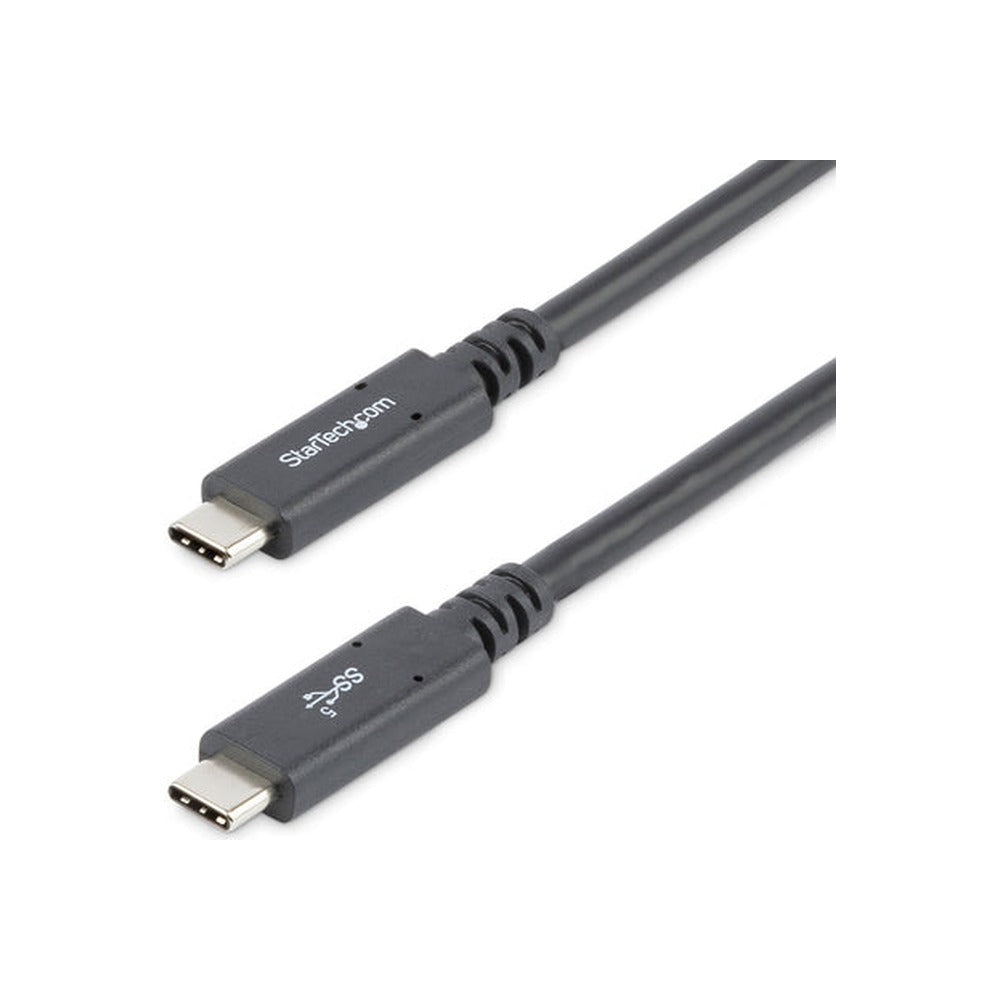 StarTech 1.8M USB-C 3.0 Cable, 5A Pd, Tb3 Compatible, Black