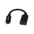 StarTech 0.15M USB-C (T/Bolt3) To USB 3.0 Adapter Cable, Black