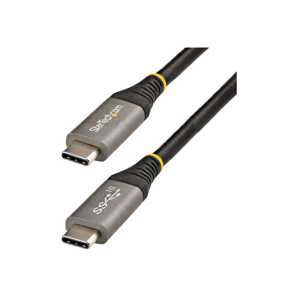 StarTech 50Cm USB-C Cable 10Gbps (USB 3.1 Gen 2), 100W/5A, Dp Alt Mode 2Yr