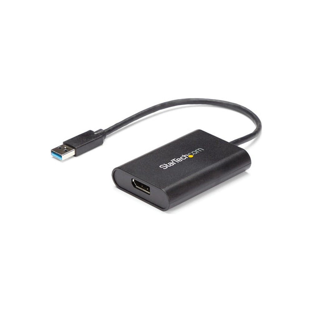 StarTech USB 3.0 To Dp Adapter, 4K, USB Power, Windows Compatibility