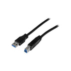 StarTech 2M USB 3.0 A To USB 3.0 B Cable, M/M, Ltw