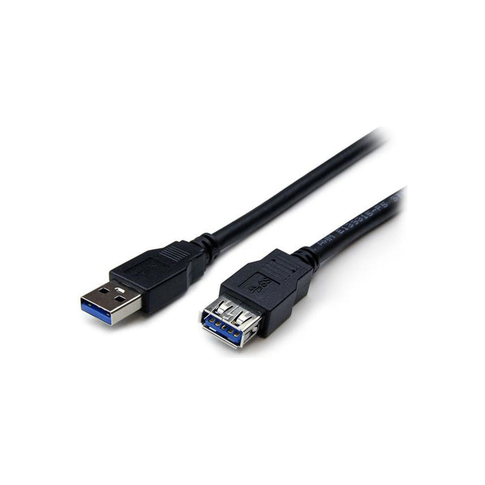 StarTech 2M USB 3.0 A To A Extension Cable, M/F, Black, Ltw