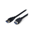 StarTech 2M USB 3.0 A To A Extension Cable, M/F, Black, Ltw