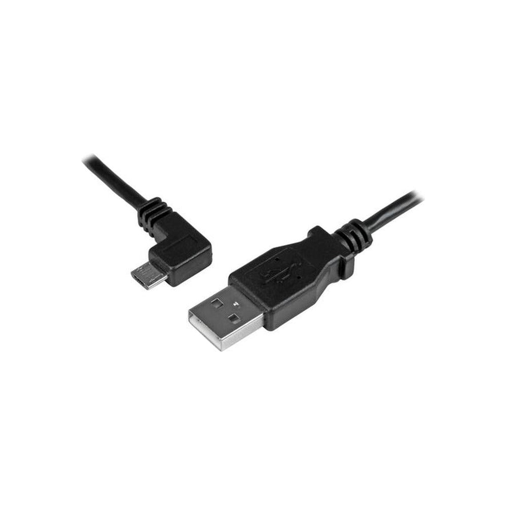 StarTech 2M Usb2.0 A To Micro Usb2.0 B, M/M, Left Angle, Ltw