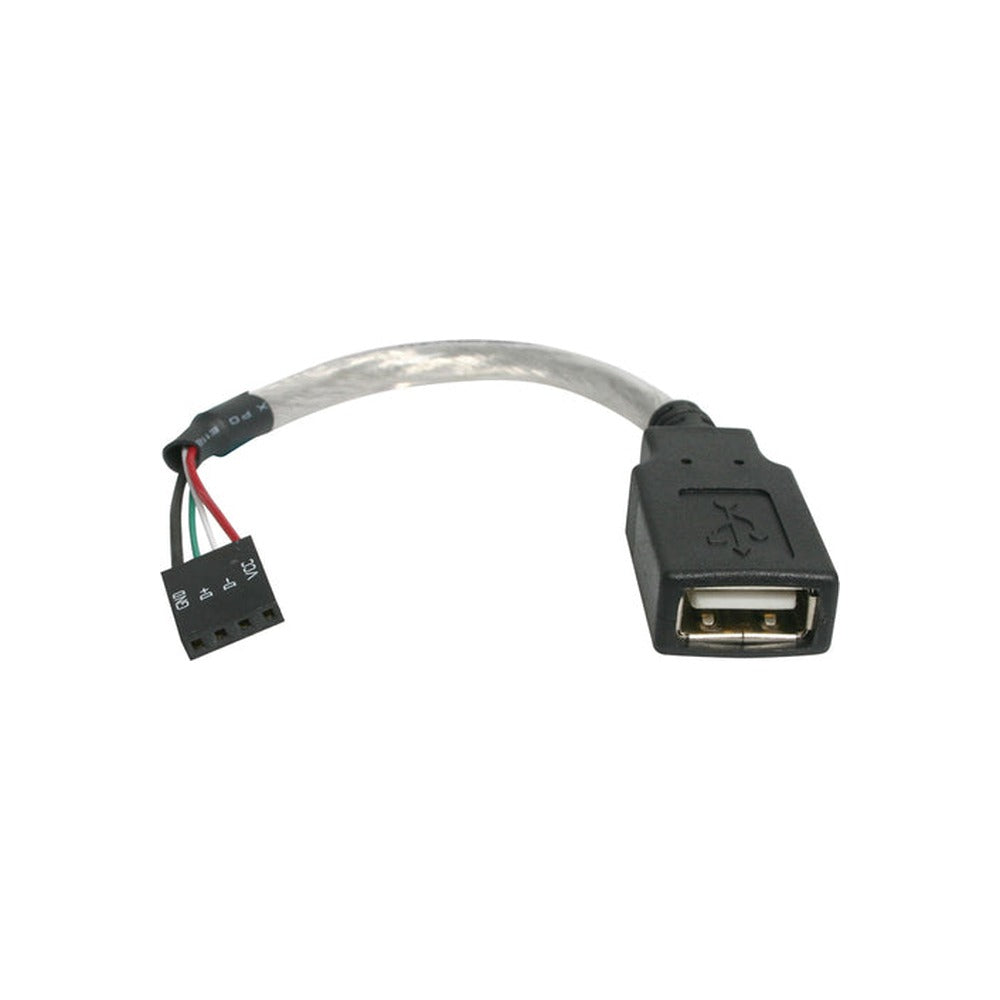 StarTech 15Cm USB-A To USB 4 Pin Connector To Motherboard, F To F, Usb2.0, Ltw