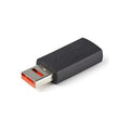 StarTech USB-A Secure Chargingdata Blocker Adapter Male/ Female Adapter Ltw