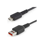 StarTech USB-A To Micro USB Data Blocker 3Ft Secure Charging Cable