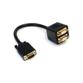 StarTech 30Cm VGA To 2X VGA Video Splitter Cable, Db15 Cable, Ltw