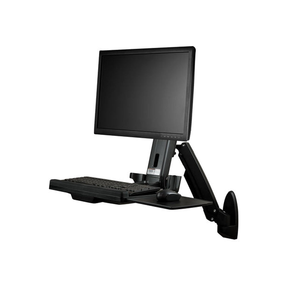 StarTech Wall Mount Workstation Vesa Monitor, Adjustable Standing Desk 2Yr