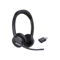 Yealink Bluetooth Dect (WH64) MS Stereo Hybrid Headset, Wdd60 Dect Dongle, No Base Station