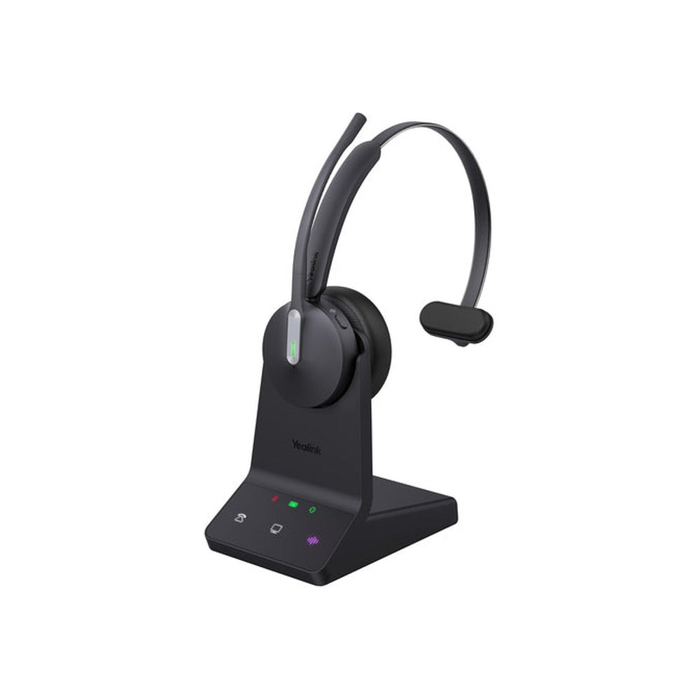 Yealink Bluetooth DECT WH64 UC Mono Headset with Base Station