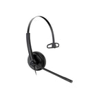 Yealink Yhs34 Mono Wideband Headset, Leather Cushions, For Yealink Ip Phones