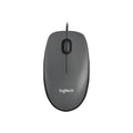 Logitech M90 Wired Mouse, Black