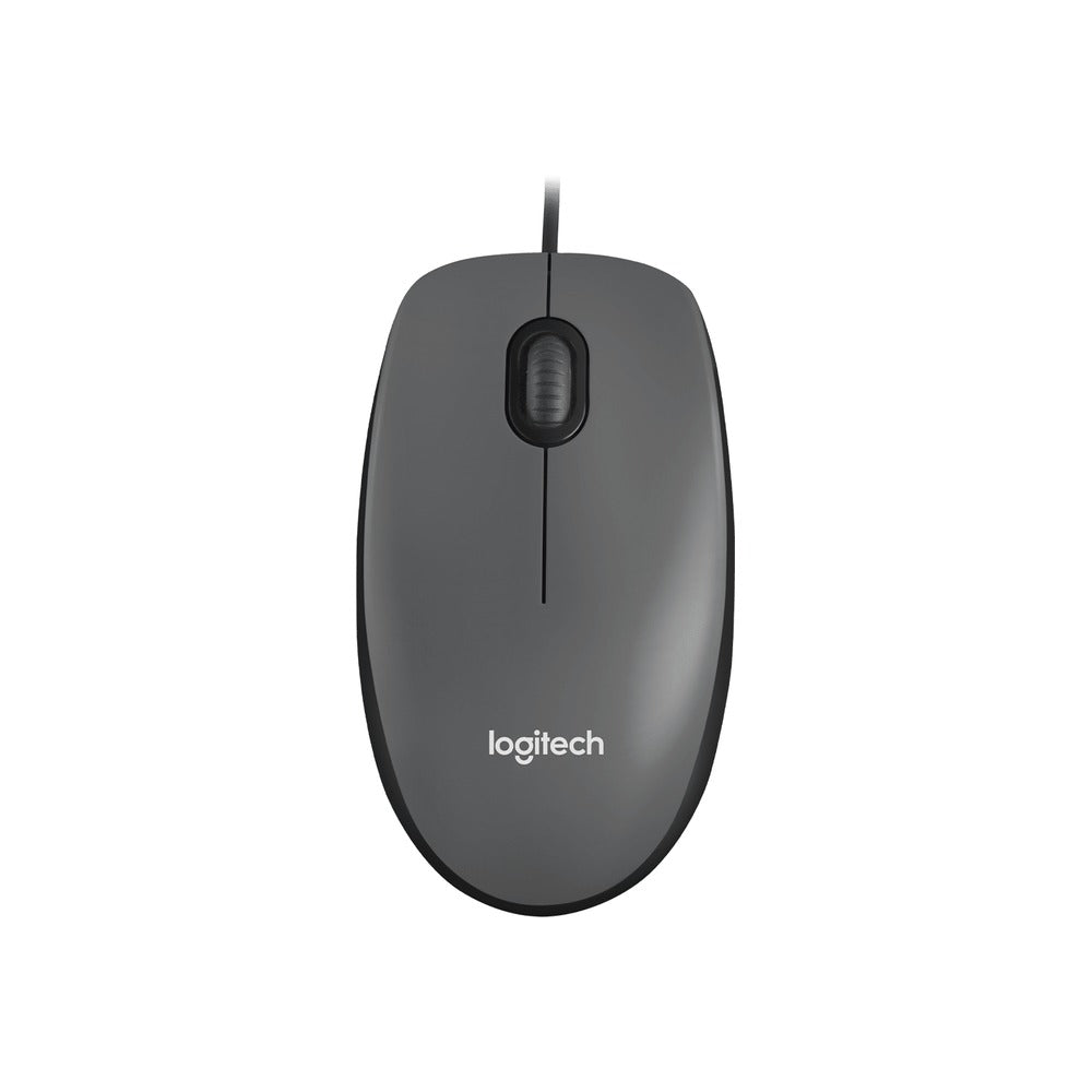 Logitech M90 Wired Mouse, Black