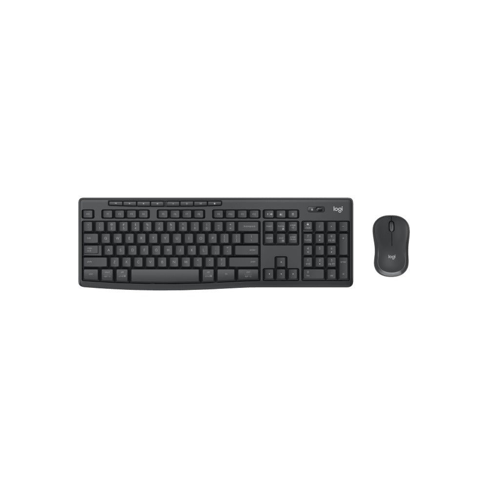Logitech Mk370 Keyboard Mouse Combo For Business, Bolt USB Receiver, Graphite