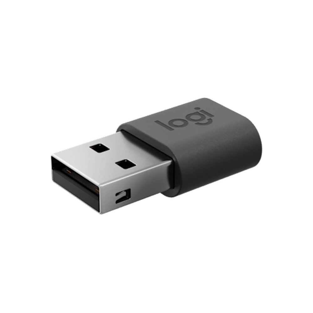 Logitech USB-A To C Adapter, Graphite, 2 Year Warranty
