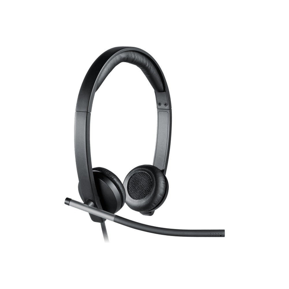 Logitech H650E Wired USB Stereo Headset, Noise Cancelling