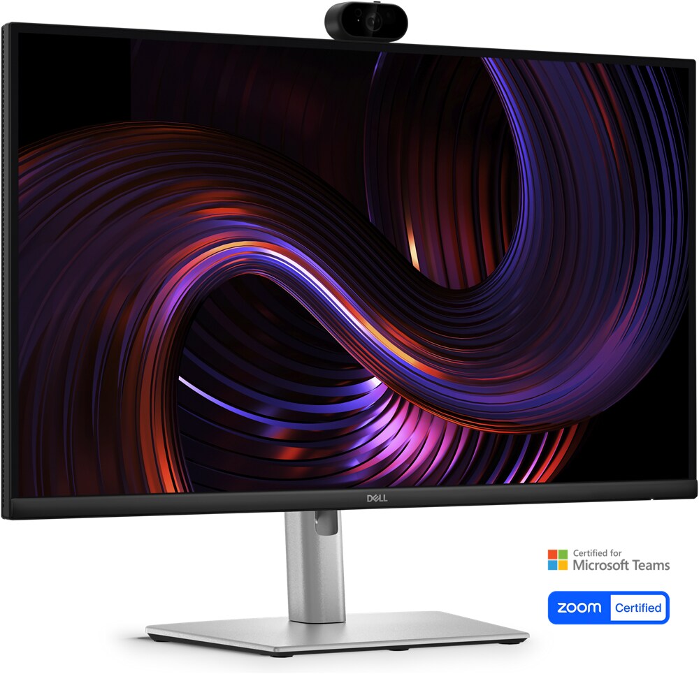 Dell Pro P 27″ Monitor, QHD, IPS, USB-C Hub, Webcam
