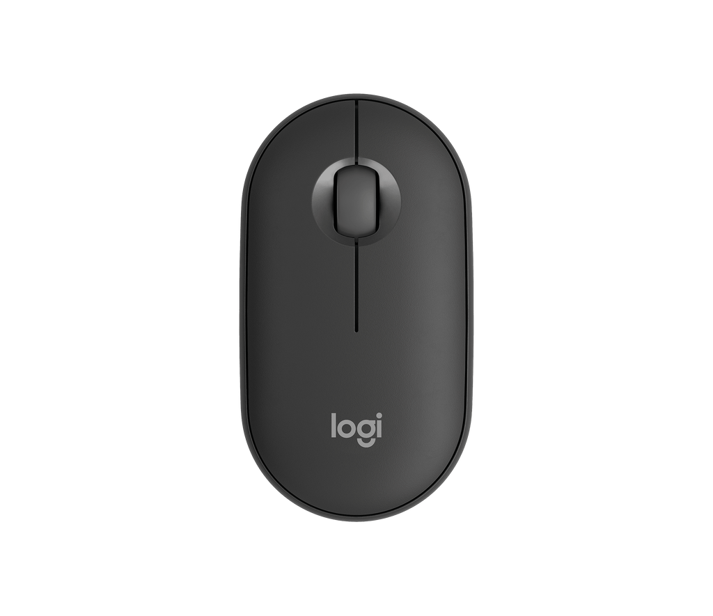 Logitech Pebble Mouse 2 M350S Bluetooth, Multidevice, Tonal Graphite