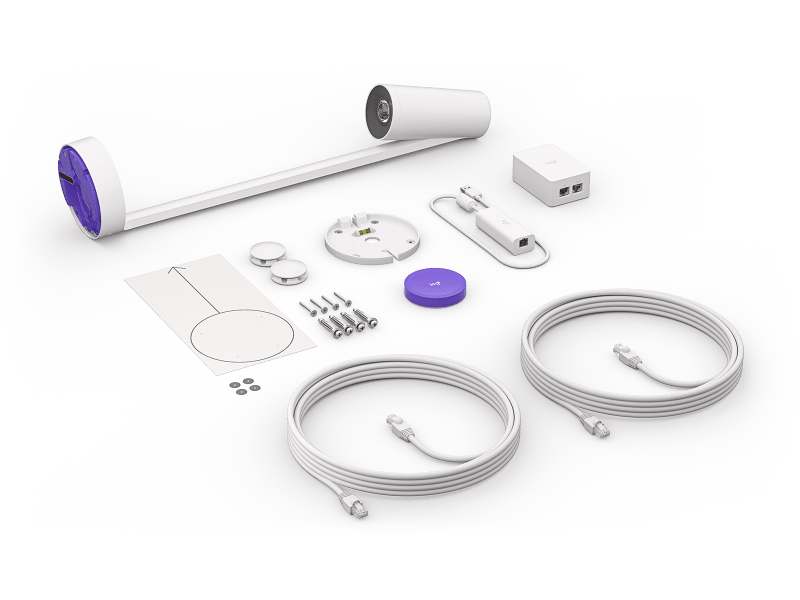 Logitech Scribe Whiteboard Camera For Teams & Zoom Rooms, White