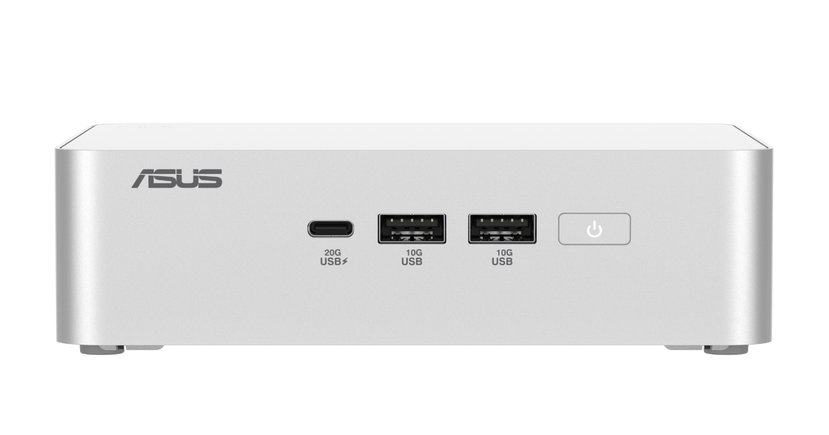 ASUS NUC 15 Pro+ Slim Mini Desktop, Intel Core Ultra 7 255H, Silver