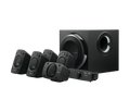 Logitech Z906 5.1 Surround Sound Speakers, Rms(500W), Optical(2), 3.5Mm(1), Rca(1)