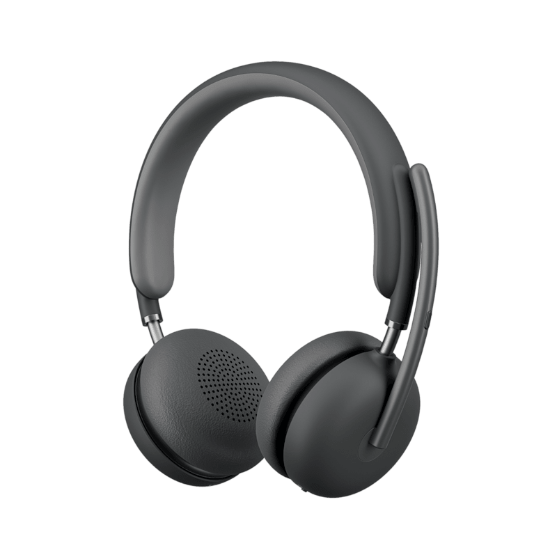 Logitech Zone Wireless 2 (MS) Stereo Headset, Active Noise Anc, USB-C W/Usb-A, 40Hr Batt, 2